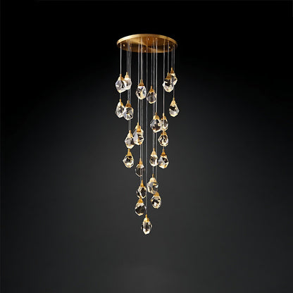 Prism Beam Glass Pendant