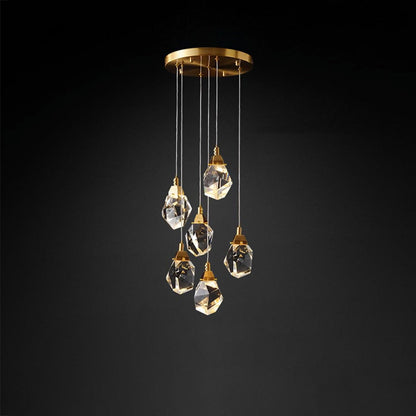 Prism Beam Glass Pendant
