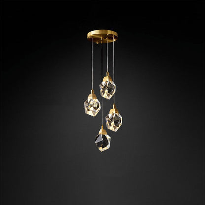 Prism Beam Glass Pendant