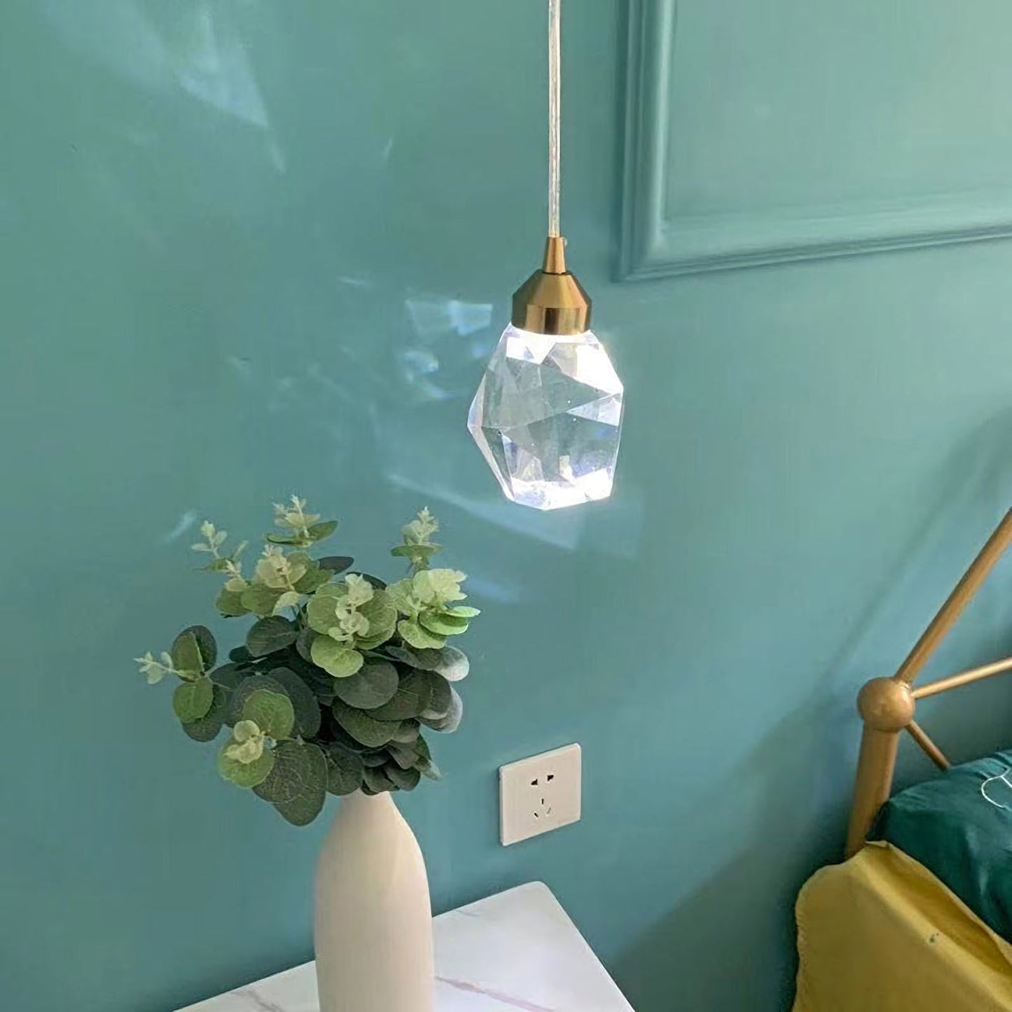 Prism Beam Glass Pendant