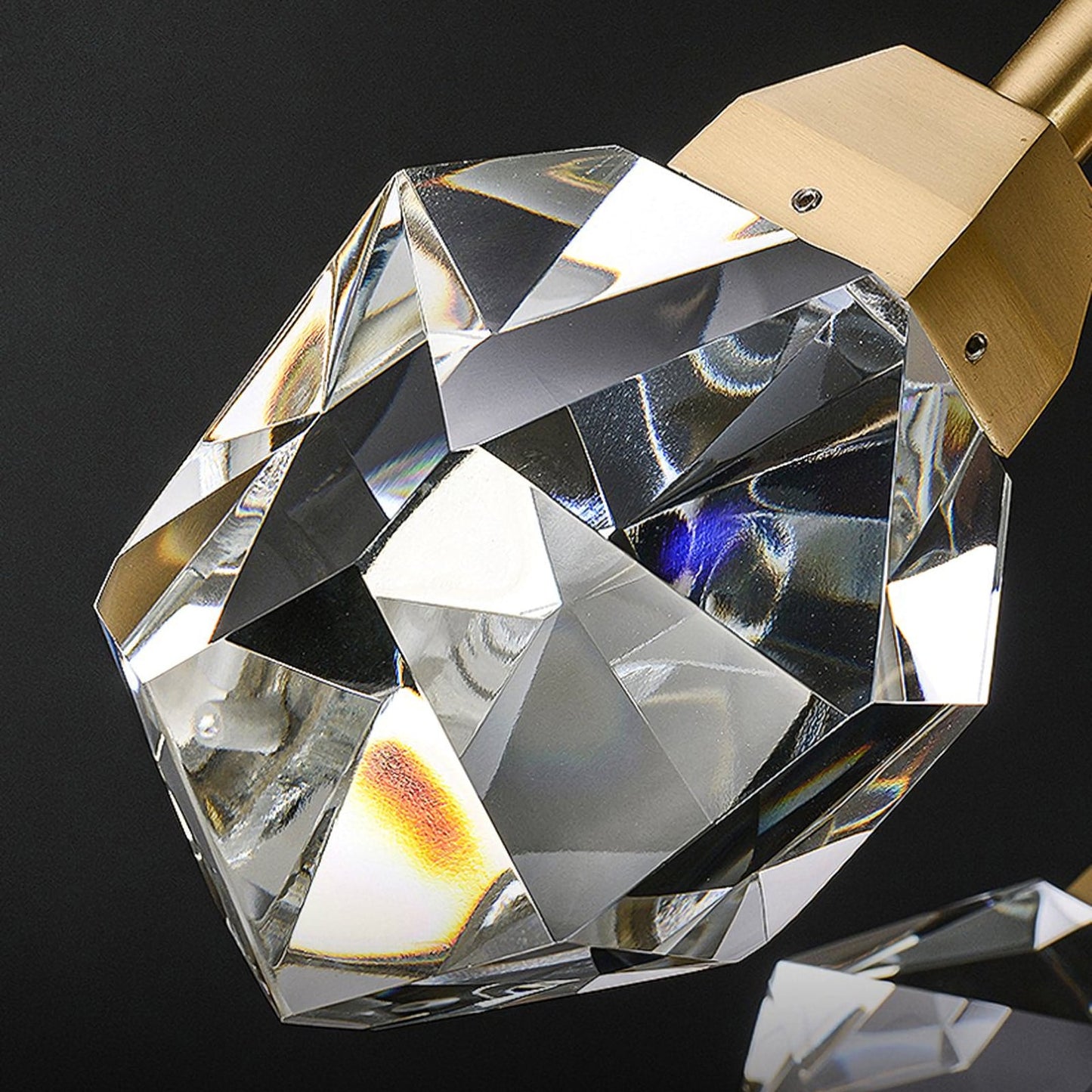 Prism Beam Glass Pendant