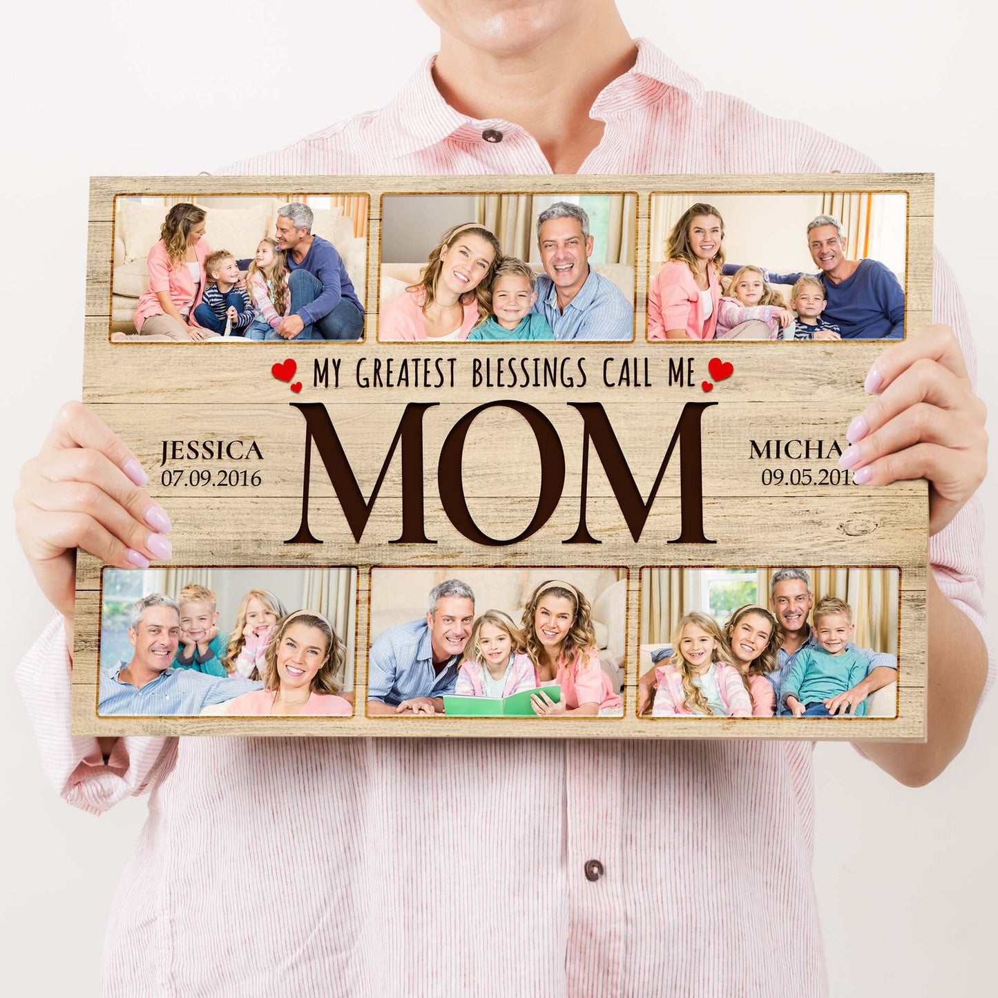 Blessings That Gave Me the Name “Mom” II Sign
