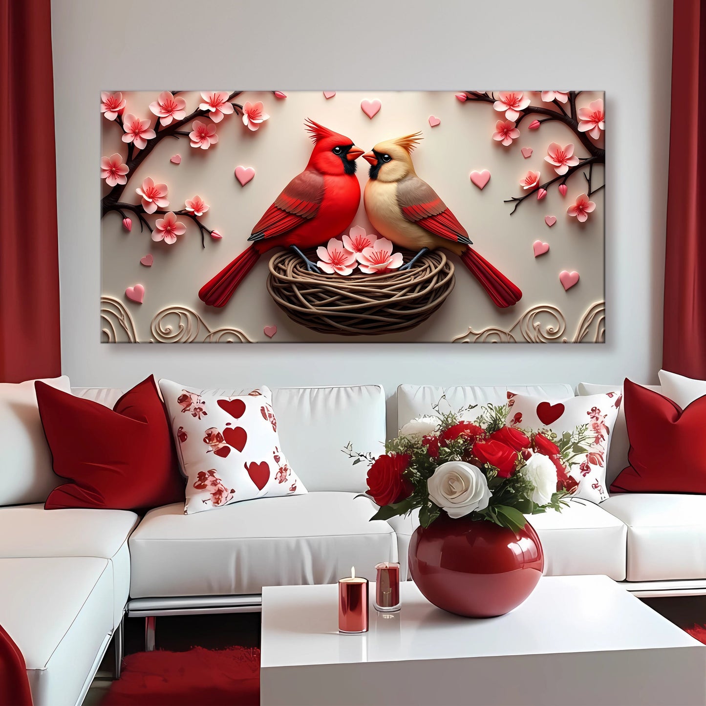 3D Cardinal Serenity Artwork VI