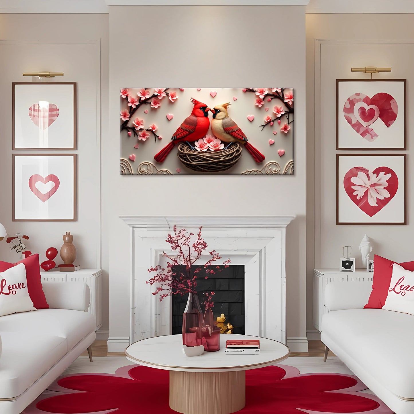 3D Cardinal Serenity Artwork VI