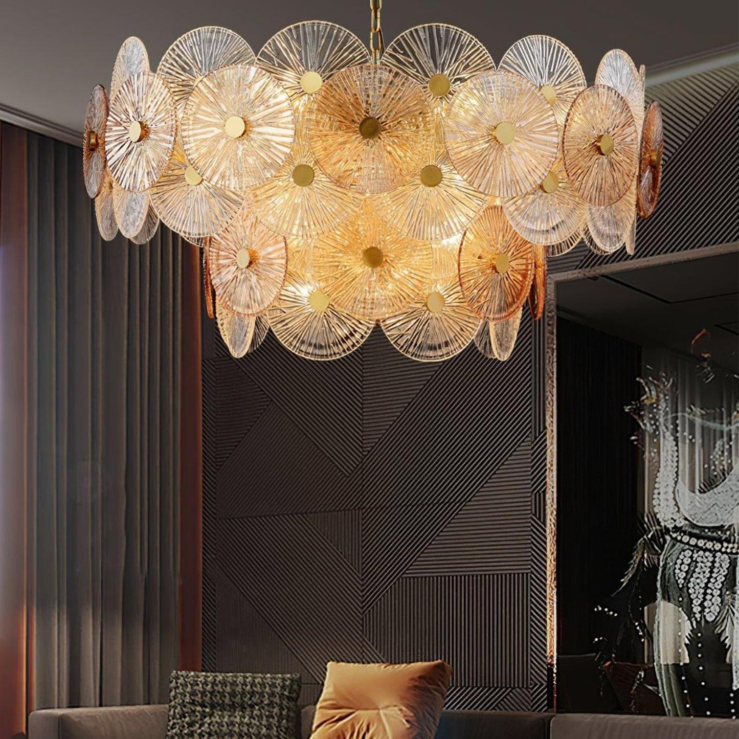 Aster Halo Chandelier