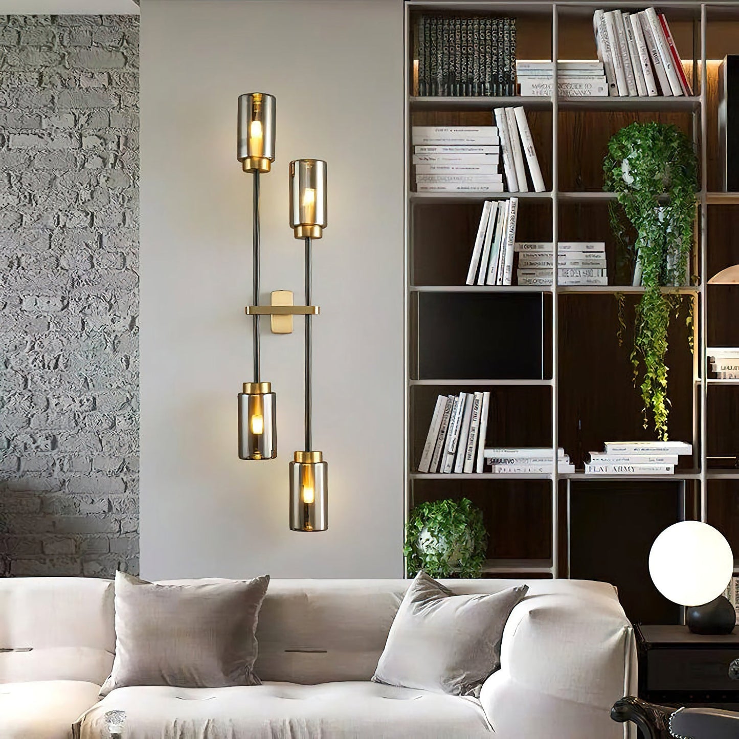 Linear Prism Glass Wall Light