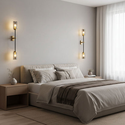Linear Prism Glass Wall Light