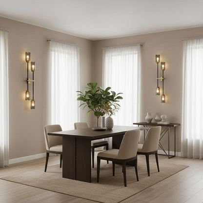 Linear Prism Glass Wall Light