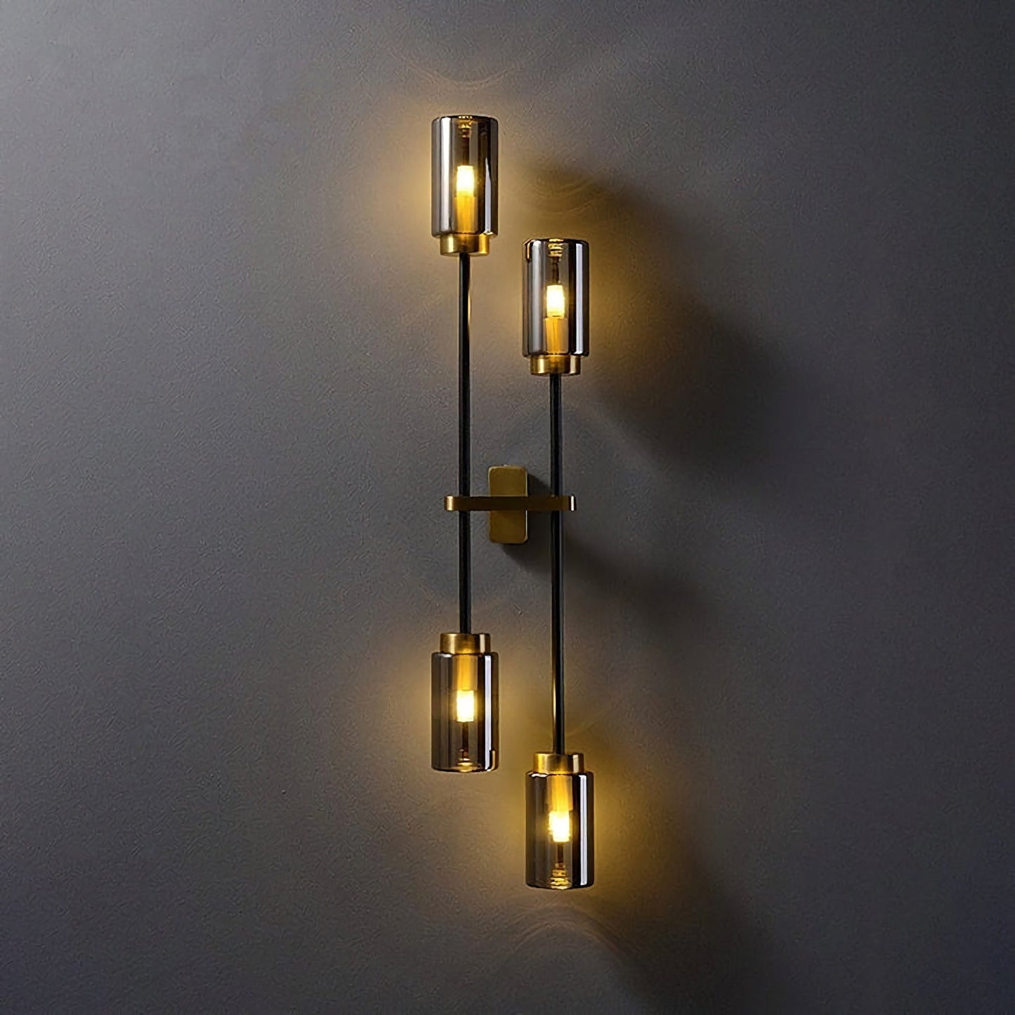 Linear Prism Glass Wall Light