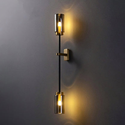 Linear Prism Glass Wall Light