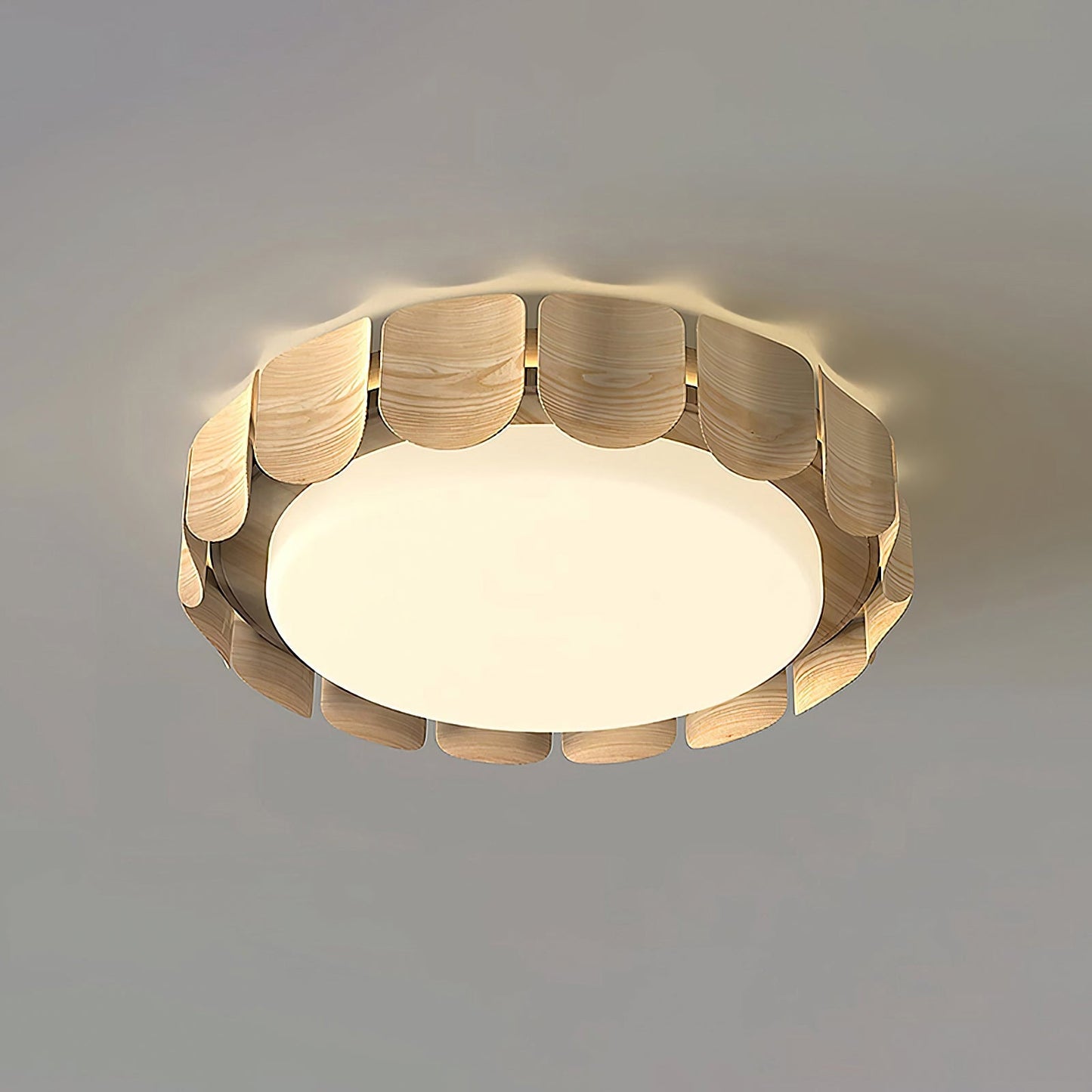 Modern Wabi‑Sabi Overhead Light