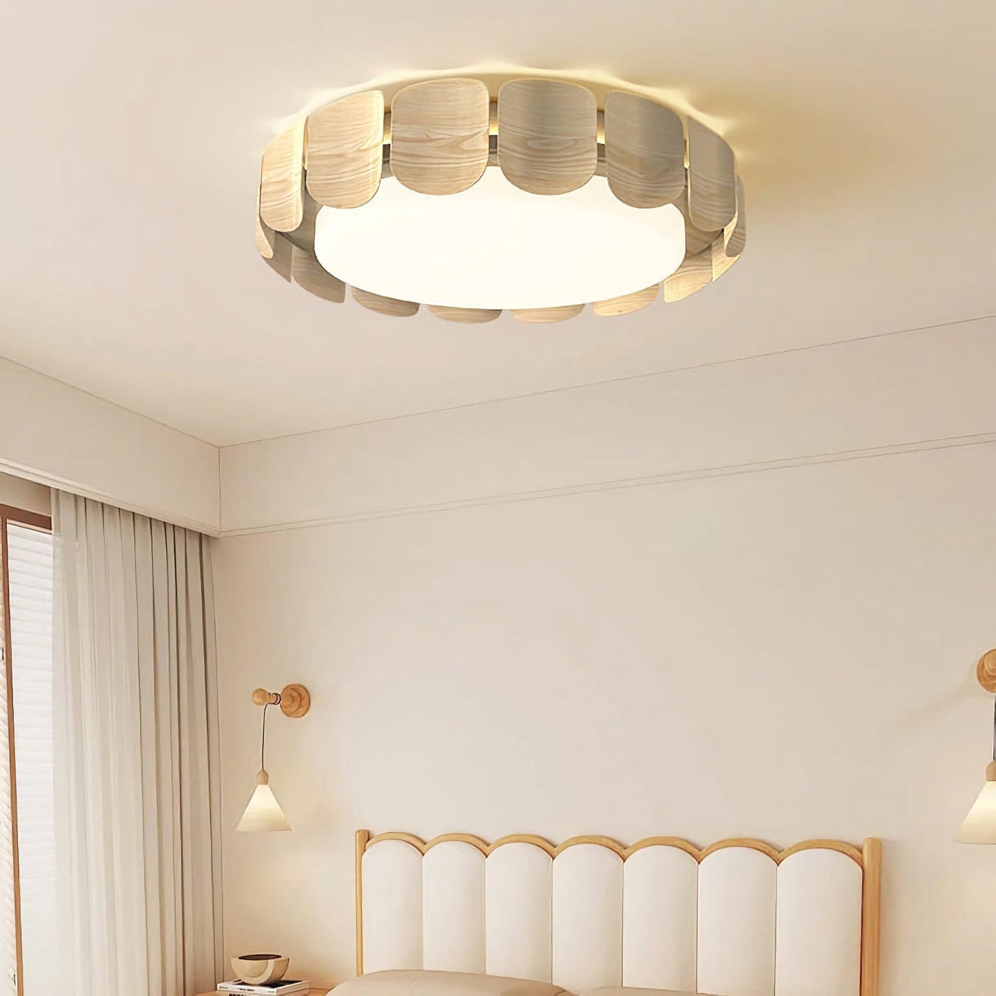 Modern Wabi‑Sabi Overhead Light