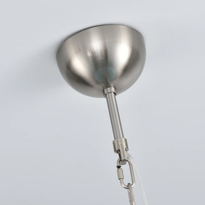 Murano Blue Vetro Tube Chandelier