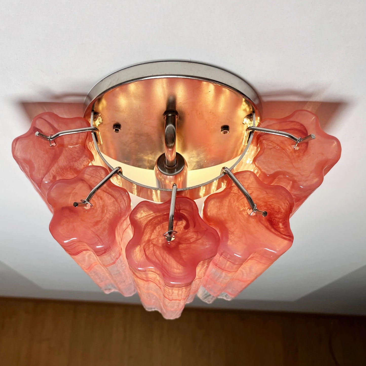Crimson Cloud Star Wall Lamp
