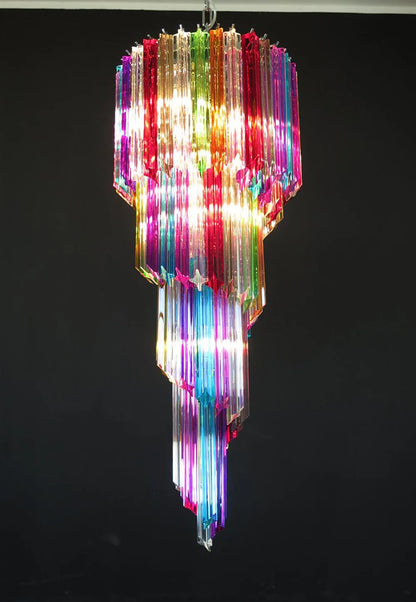 Murano Prisma Helix Glow Chandelier