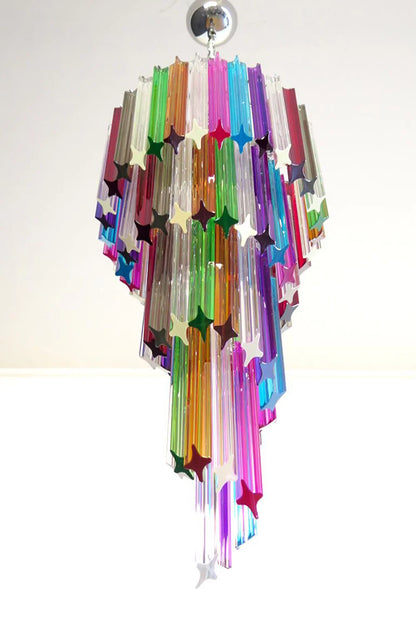 Murano Prisma Helix Glow Chandelier
