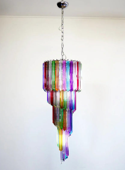 Murano Prisma Helix Glow Chandelier