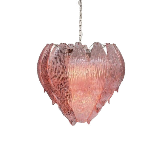 Murano Bud‑Form Glass Chandelier