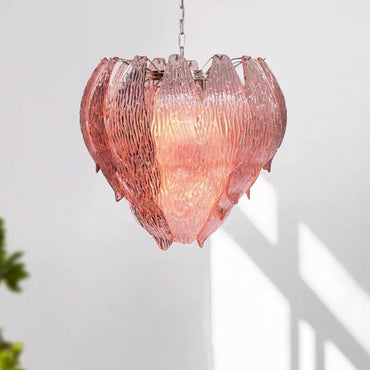 Murano Bud‑Form Glass Chandelier