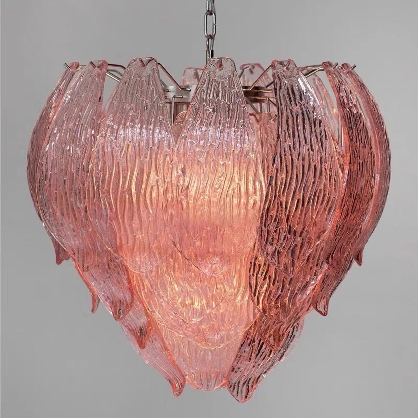 Murano Bud‑Form Glass Chandelier
