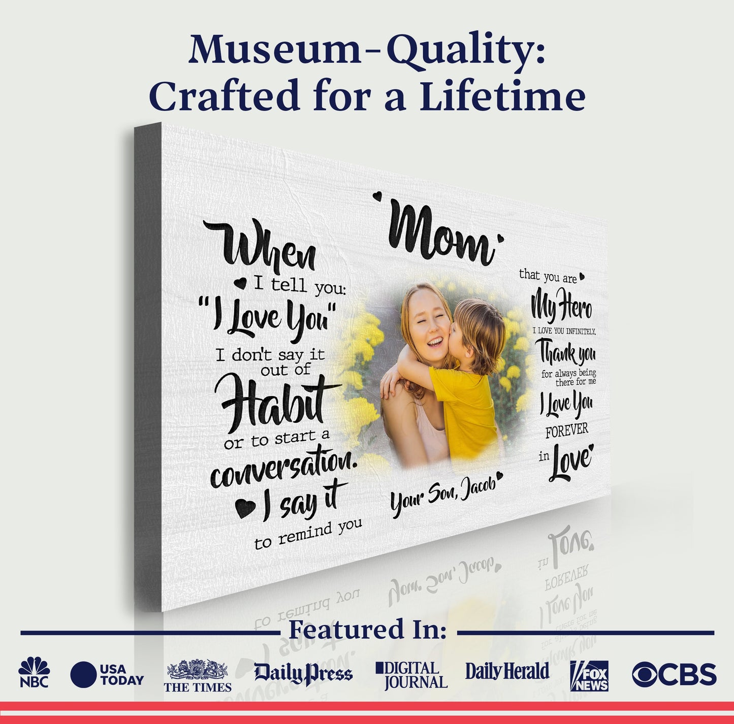 My Hero – Mother’s Day Edition Wall Art