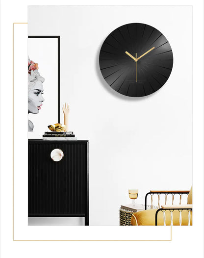 Creative Acrylic 3D Wall Clock - Geometric Design