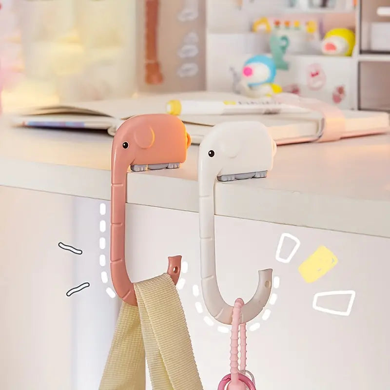 3D Elephant Wall Decoration Hook for Office & Dorm