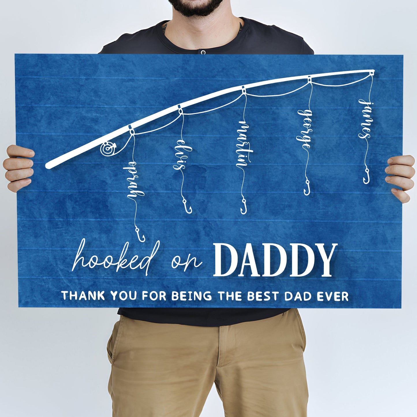 Hooked on You, Father’s Day Edition Sign