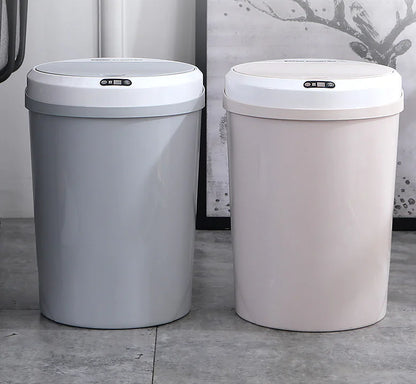 Smart 12L Trash Can for Office and Home Use