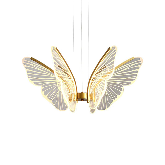 Orchid Petal Glow Chandelier