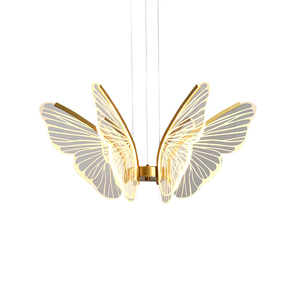 Orchid Petal Glow Chandelier