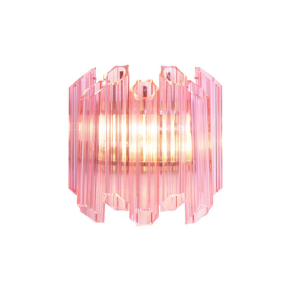 Palermo Prism Rosé Sconce
