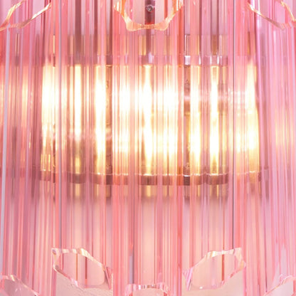 Palermo Prism Rosé Sconce