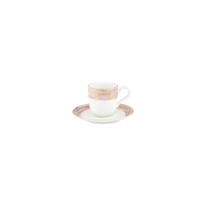 Violet Espresso Cup & Saucer (Set of 2)