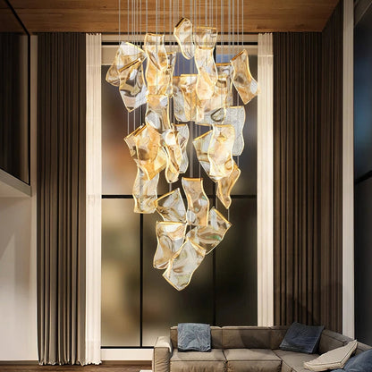 Postmodern Sculptural Chandelier