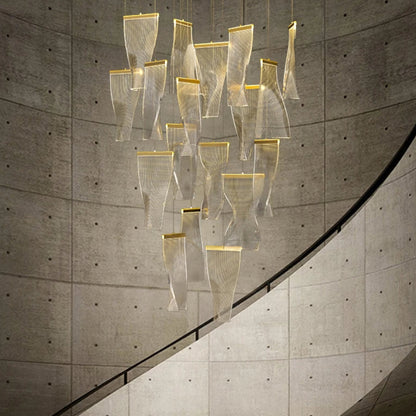 Postmodern Sculptural Chandelier