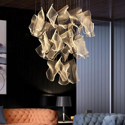 Postmodern Sculptural Chandelier