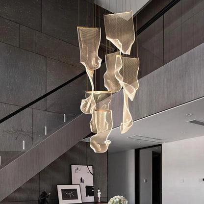 Postmodern Sculptural Chandelier