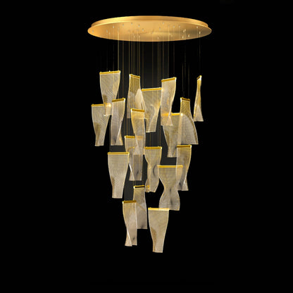 Postmodern Sculptural Chandelier