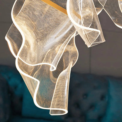 Postmodern Sculptural Chandelier