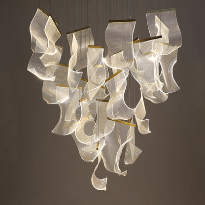 Postmodern Sculptural Chandelier