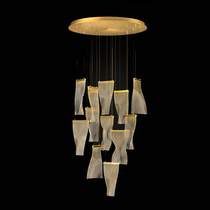 Postmodern Sculptural Chandelier