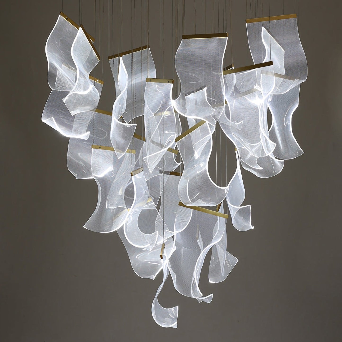 Postmodern Sculptural Chandelier