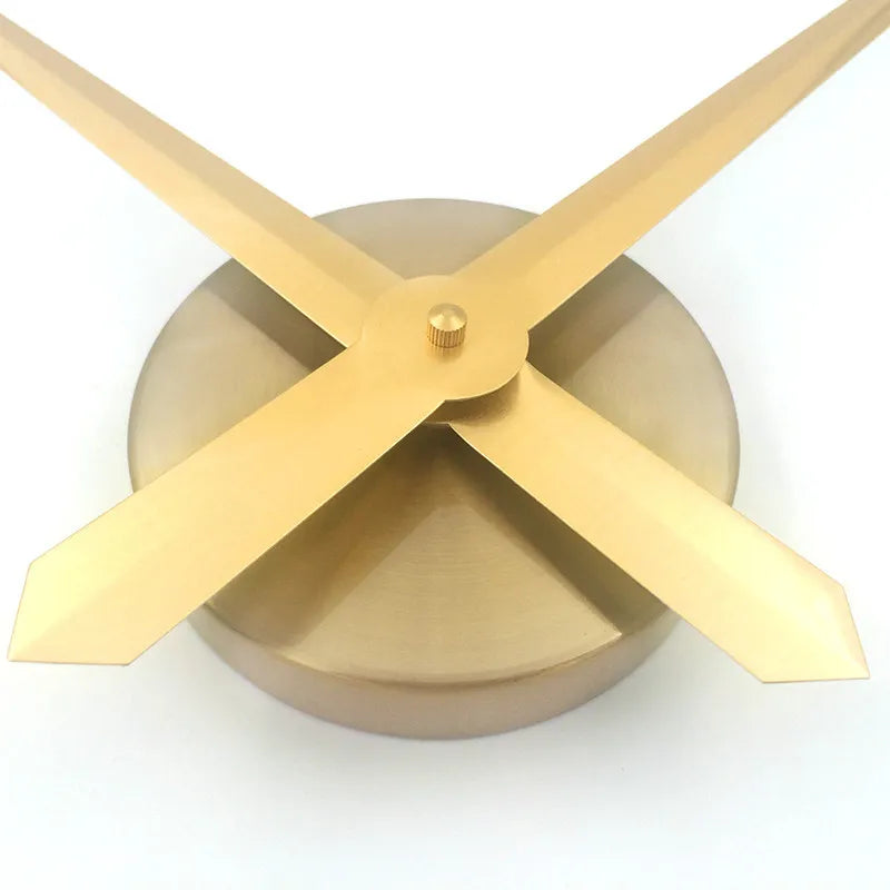 3D Mirror-Effect Wall Clock
