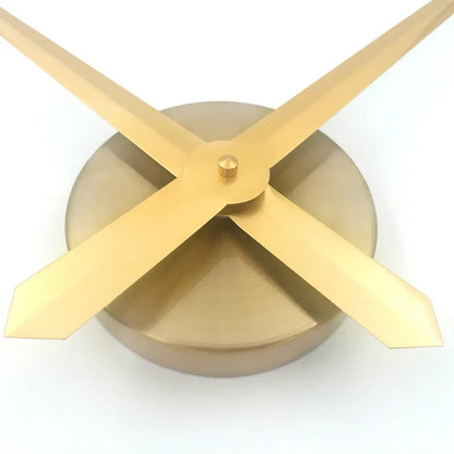 3D Mirror-Effect Wall Clock