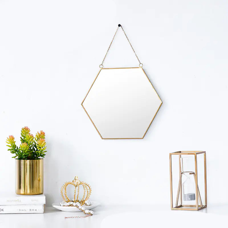 Nordic Style Minimalist Wall Mirror for Salons and Shops
