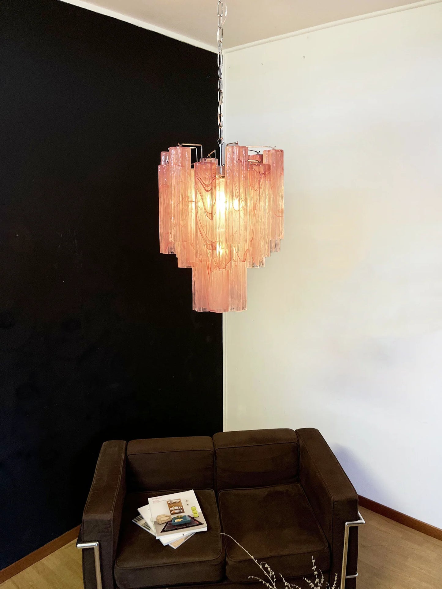 Rosso Nimbus Glass Chandelier
