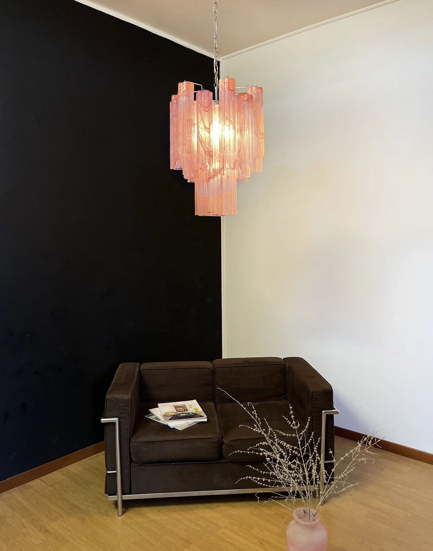 Rosso Nimbus Glass Chandelier
