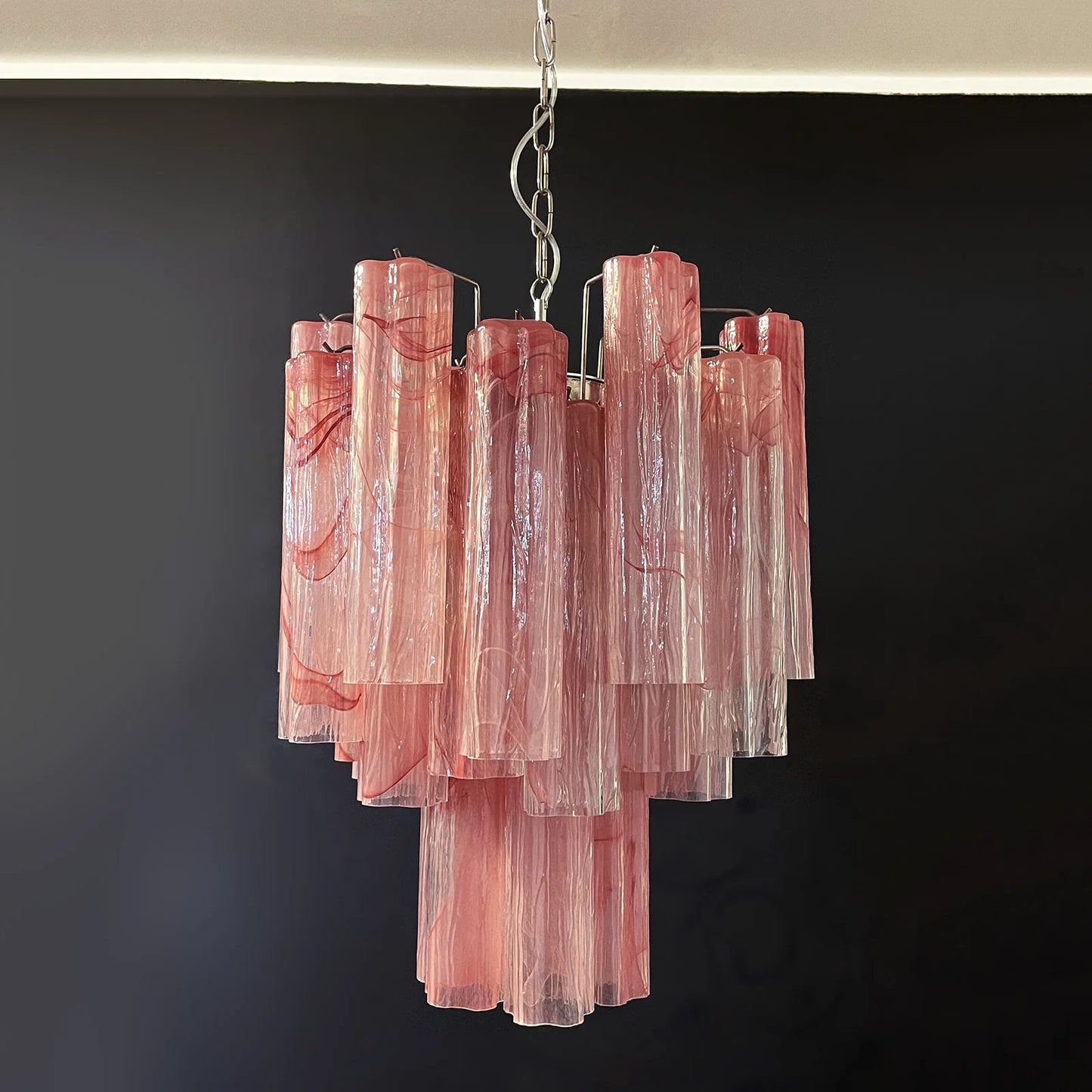 Rosso Nimbus Glass Chandelier