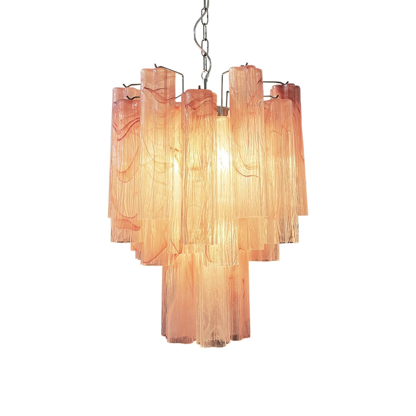 Rosso Nimbus Glass Chandelier